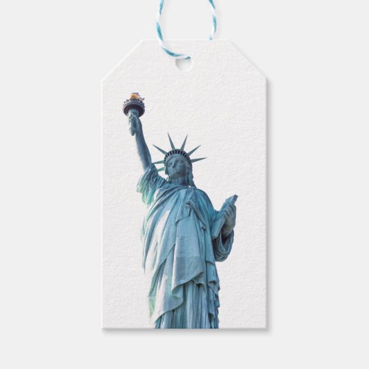 Vrijheidsbeeld Cadeaulabel (Voorkant)