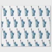 Vrijheidsbeeld Cadeaupapier (Vlak)