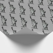 Vrijheidsbeeld Cadeaupapier (Hoek)