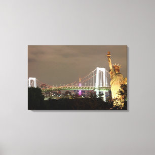 Vrijheidsbeeld Canvas Afdruk