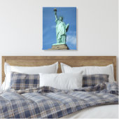 Vrijheidsbeeld Canvas Afdruk (Insitu (Slaapkamer))