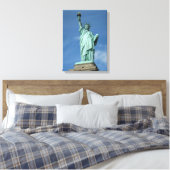 Vrijheidsbeeld Canvas Afdruk (Insitu (Slaapkamer))