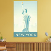 Vrijheidsbeeld Canvas Afdruk (Insitu (Woonkamer))