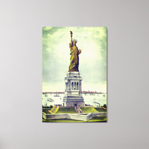  Vrijheidsbeeld Canvas Afdruk