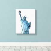 Vrijheidsbeeld Canvas Afdruk (Insitu (Houten vloer))