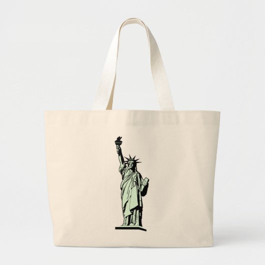 Vrijheidsbeeld Canvas tas (Voorkant)