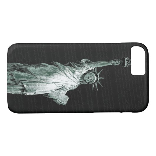 Vrijheidsbeeld Case-Mate iPhone Case (Achterkant (Horizontaal))