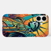 Vrijheidsbeeld Case-Mate iPhone Case (Achterkant (horizontaal))