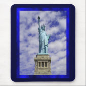 Vrijheidsbeeld, Ellis Island, New York Mousepad Muismat (Voorkant)
