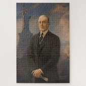 Vrijheidsbeeld en President Woodrow Wilson Legpuzzel (Verticaal)