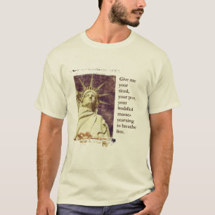 Vrijheidsbeeld - Geef me je moe... T-shirt