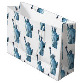 Vrijheidsbeeld Groot Cadeauzakje (Voorkant Gekanteld)