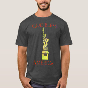 Vrijheidsbeeld: het Amerikaanse T-shirt van de Ver