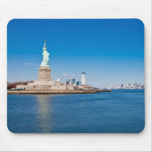 Vrijheidsbeeld, Hudson River en Manhattan Muismat