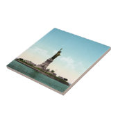 Vrijheidsbeeld in de haven New York Tegeltje (Zijkant)