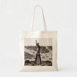 Vrijheidsbeeld in de haven van New York Tote Bag