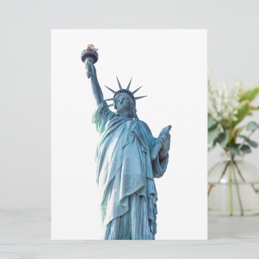 Vrijheidsbeeld Kaart (Staand voorkant)