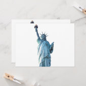 Vrijheidsbeeld Kaart (Voorkant / Achterkant in situ)
