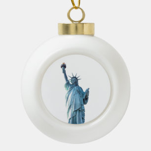 Vrijheidsbeeld Keramische Bal Ornament