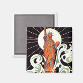 Vrijheidsbeeld Magneet (Voorkant / Achterkant)