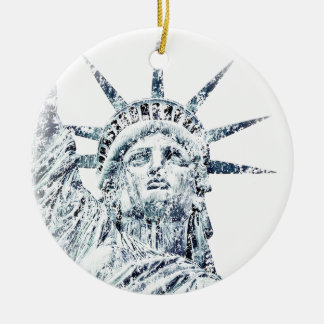 Vrijheidsbeeld New York City Keramisch Ornament