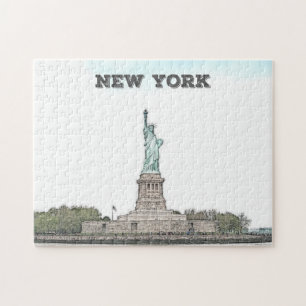 Vrijheidsbeeld - New York City Legpuzzel