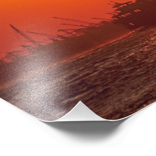 Vrijheidsbeeld, New York Harbour, NY, Verenigde St Foto Afdruk (Hoek)