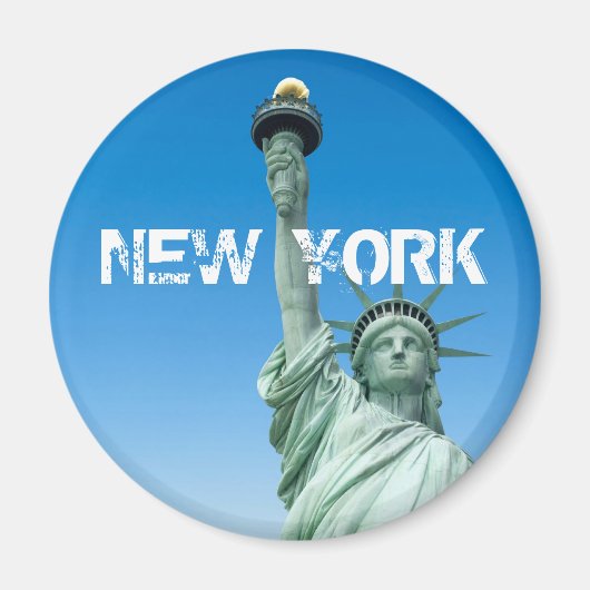 VRIJHEIDSBEELD, NEW YORK MAGNEET (Voorkant)