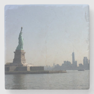Vrijheidsbeeld New York Marble Onderzetter