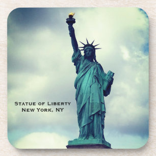 Vrijheidsbeeld, New York, NY (Lady Liberty NYC) Bier Onderzetter