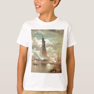 Vrijheidsbeeld, New York, ongeveer 1800 jaar oud T-shirt