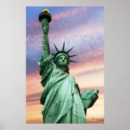 vrijheidsbeeld new york poster