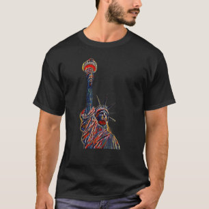 Vrijheidsbeeld New York Verenigde Staten T-shirt