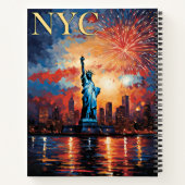Vrijheidsbeeld, NYC, Notitieboek (Achterkant)