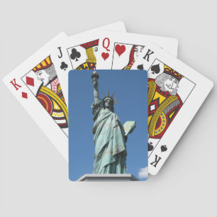 Vrijheidsbeeld, Odaiba, Tokio, Japan Pokerkaarten