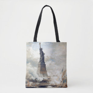 Vrijheidsbeeld onthulling 1886 tote bag