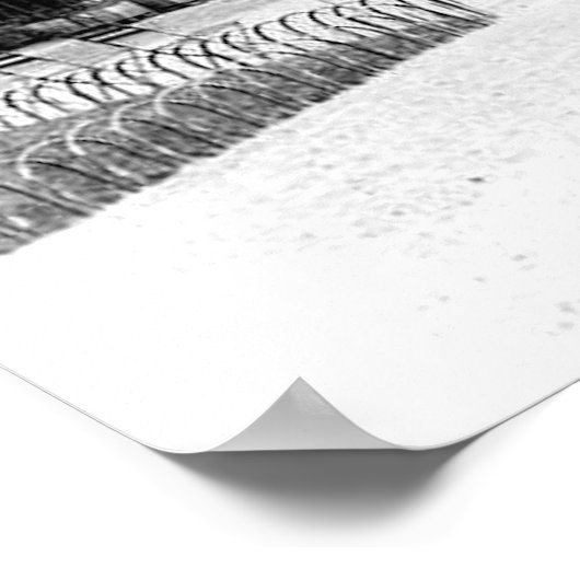 Vrijheidsbeeld Parijs Frankrijk Poster (Hoek)