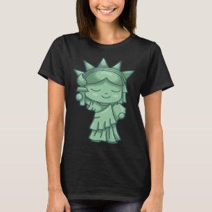 Vrijheidsbeeld Patriottisch USA Sightseeing Nieuw T-shirt