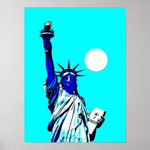 Vrijheidsbeeld Pop Art Poster