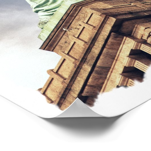 Vrijheidsbeeld poster (Hoek)