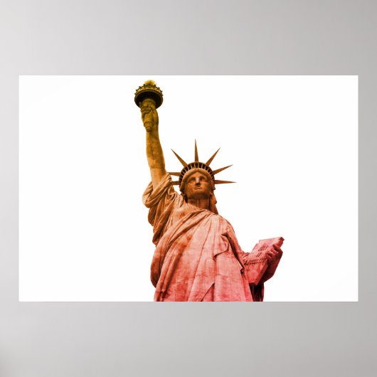 Vrijheidsbeeld Poster (Voorkant)
