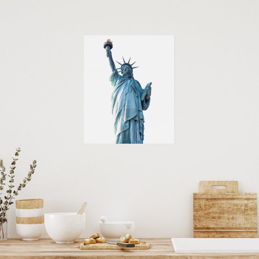 Vrijheidsbeeld Poster (Keuken)