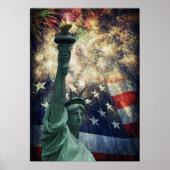 Vrijheidsbeeld Poster (Voorkant)