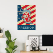 Vrijheidsbeeld Poster (Thuiskantoor)