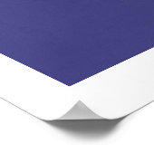 Vrijheidsbeeld Poster Afdrukken met witte grenzen (Hoek)