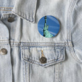 Vrijheidsbeeld. Ronde Button 5,7 Cm (In situ)