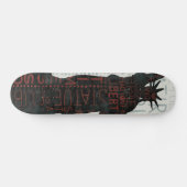 Vrijheidsbeeld Silhouette Skateboard (Horizontaal)