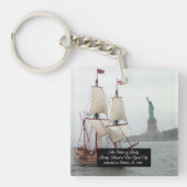 Vrijheidsbeeld Sleutelhanger (Voorkant)