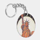 Vrijheidsbeeld Sleutelhanger (Voorkant Links)