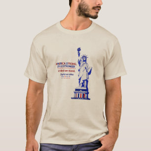 Vrijheidsbeeld T-shirt – America Strong